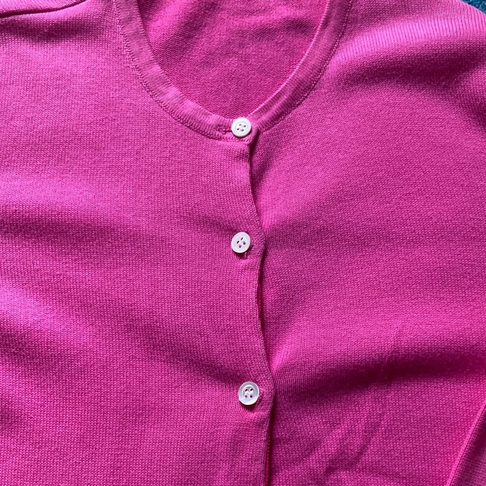 Lilly PulitZer Hot pink cardigan